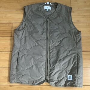 Men's Quilted Vest - Olive